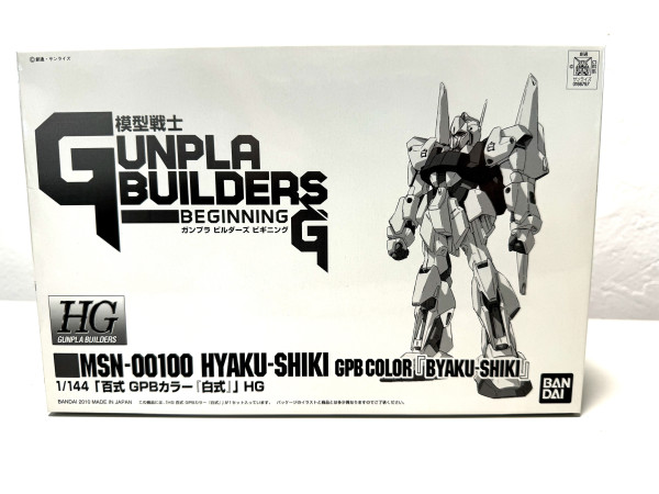 Gundam_ Gunpla Builders Beginning 百式 _（白式）