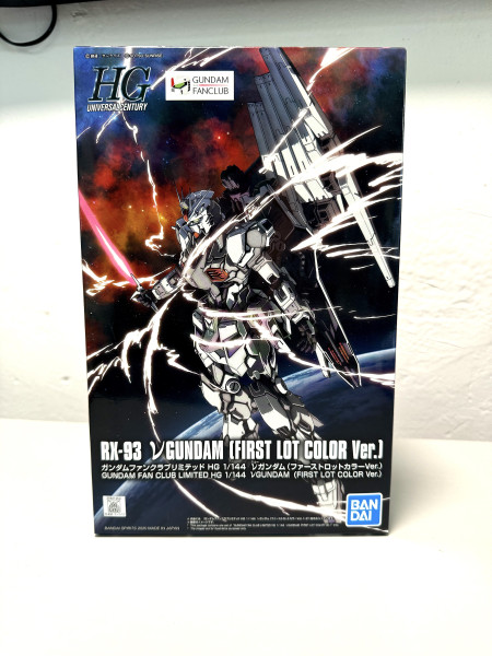 Gundam_Gundam Fanclub HGUC RX-93 Nu Gundam (First Lot Color Ver.)