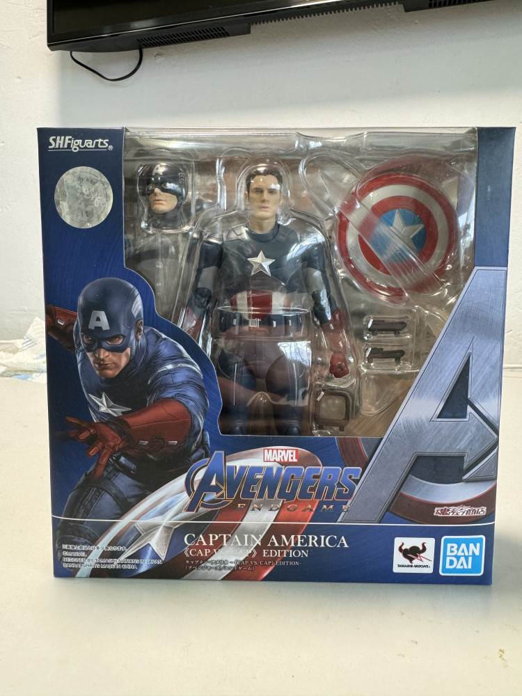 S H Figuarts Avengers - captian America - CAP VS CAP Edition _0