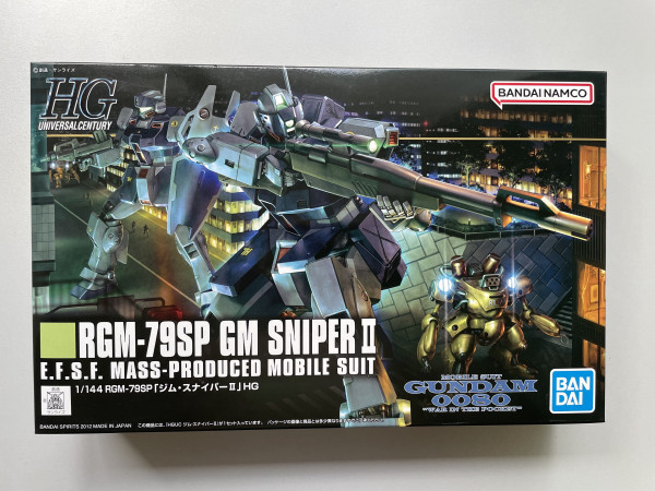  HGUC RGM-79SP Gundam 0080 War in the Pocket GM