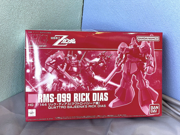 HG 1/144 RMS-099 RICK DIAS ( Red Box)