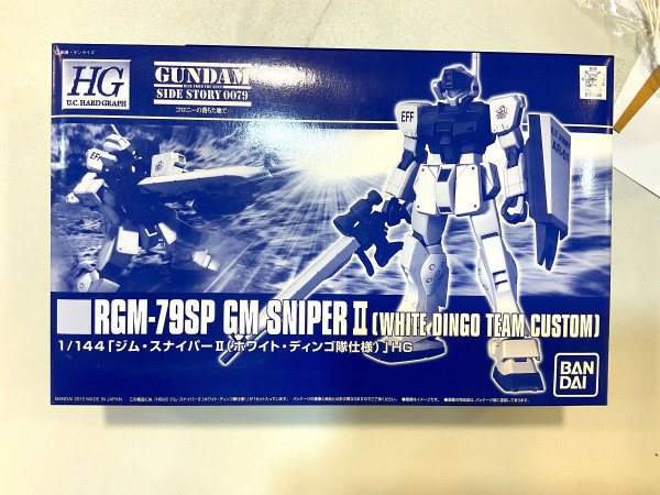 HG - RGM - 79SP GM Sniper II (White Dingo TEAM Custom)_0