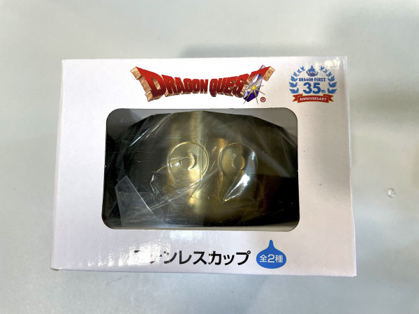 DragonQuest-35th 史萊姆 金屬杯 - 金色