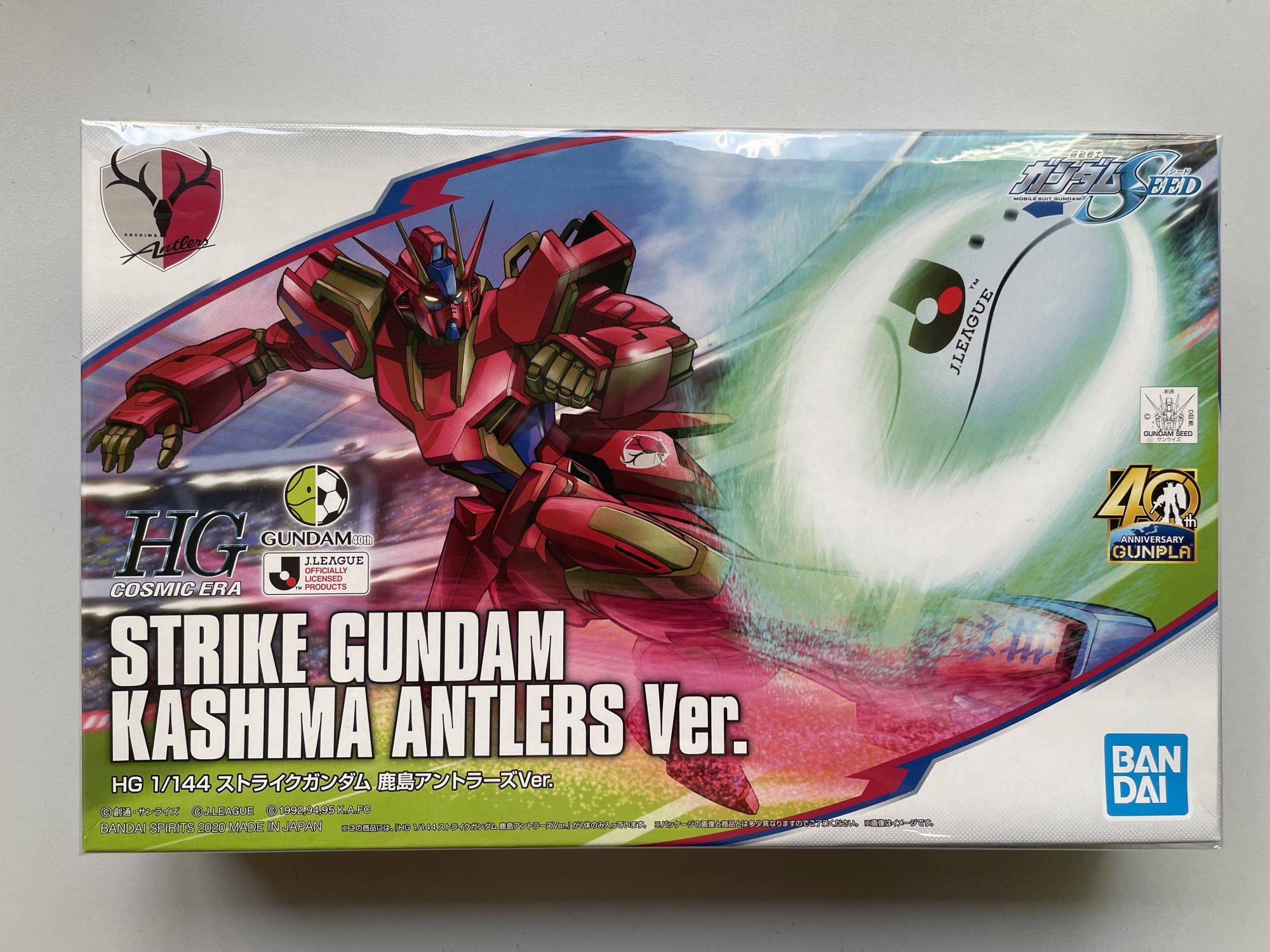 HG Strike Gundam KASHIMA ANTLERS_0