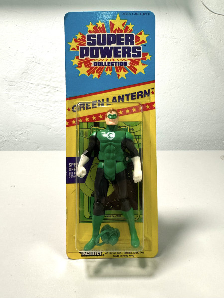 Vintage 1986 DC Super Powers / Green Lantern action by Kenner Canada