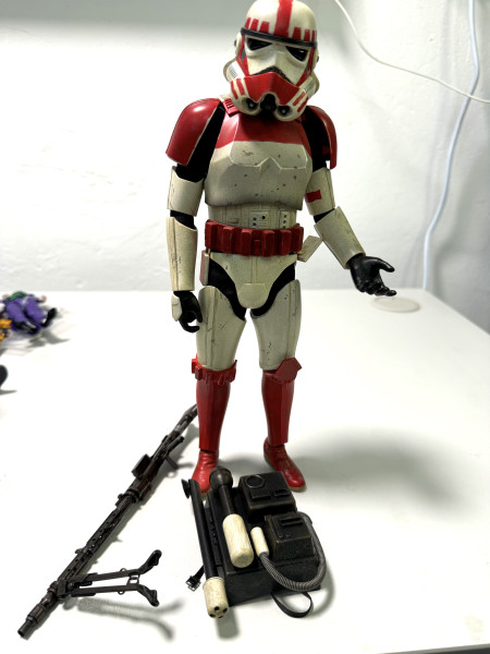 Hot Toys 1/6 Star WarsVGM020 Star Wars Darth Vader Mandalorian Stormtrooper Boba Fett_1