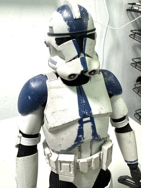 Hot Toys 1/6 TMS022 Star Wars The Clone Wars 501st Battalion Clone Trooper (Normal)_2