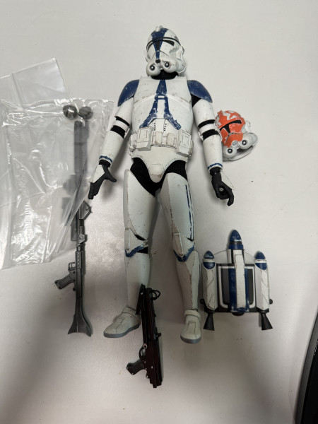 Hot Toys 1/6 TMS022 Star Wars The Clone Wars 501st Battalion Clone Trooper (Normal)_0