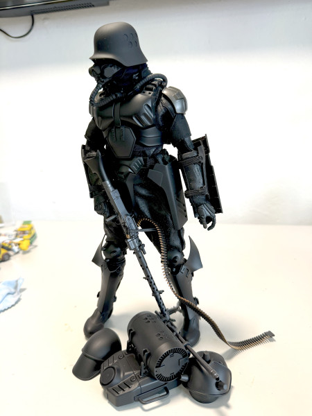 1/6  figure 軍人 (黑色裝備)