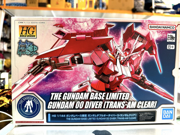 Gundam _ Gundam 00 Diver (Trans-AM Clear) Gundam Base