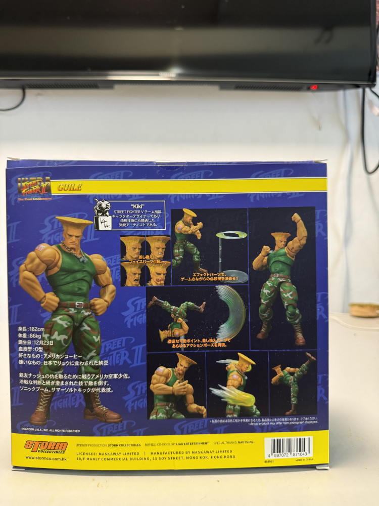 Storm 1/12 Street Fighter II - The fina Challengers - GUILE_1