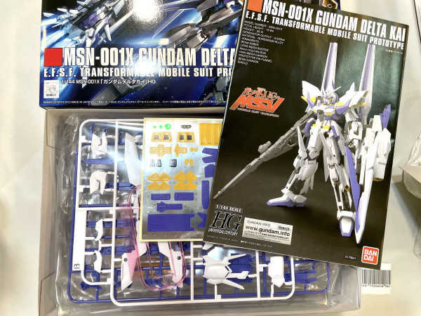 HG - MSN - 001X gundam DELTa KAI_1