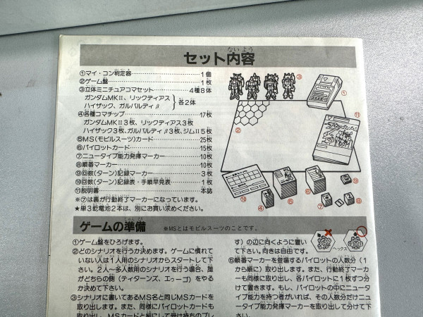 Gundam -Z gundam Mark II 戰棋_3