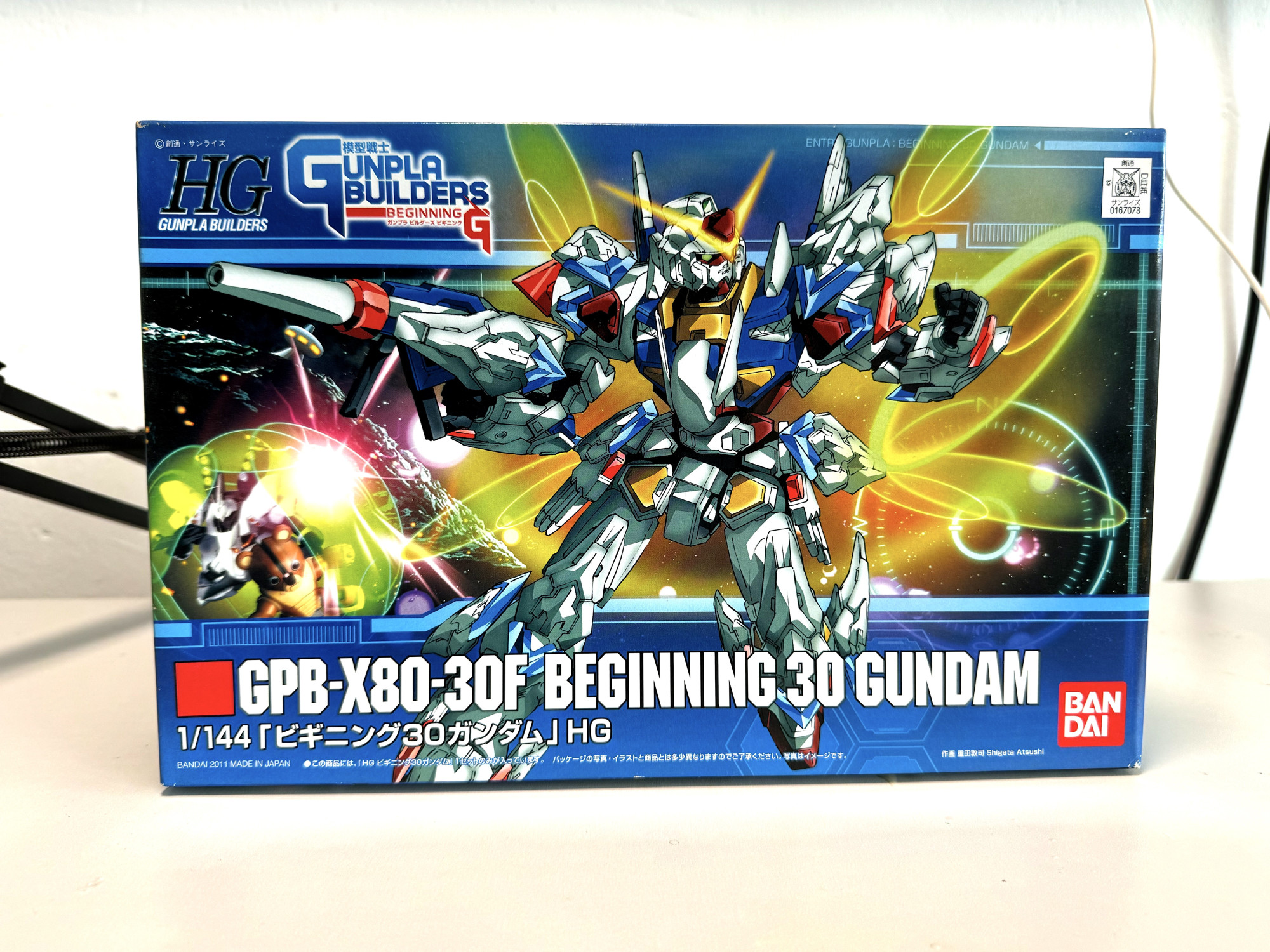 Gundam_Gunpla Builders GPB-X80-30F Beginning 30 Gundam 寄_0