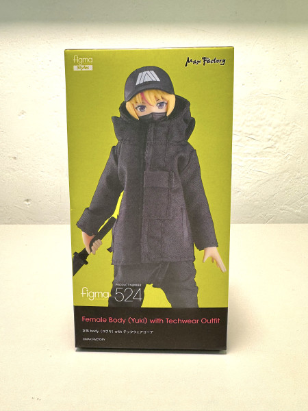Max Factory _ Figma No.524_Female Body (Yuki) with Techwear Outfit