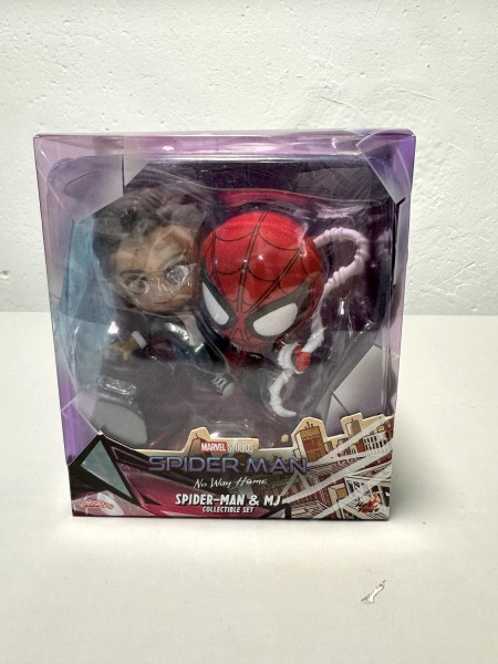 Hot Toys Cosbaby Spider Man & MJ _ Collection Set